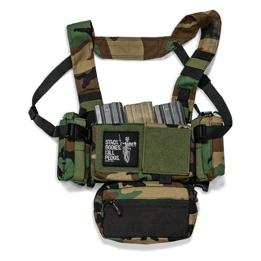 Stack Bodies. Kill Pedos Grim Reaper Velcro Patch