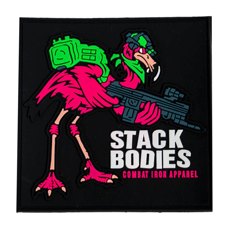 Load image into Gallery viewer, STACK BODIES Flamingo Operator PVC Patch
