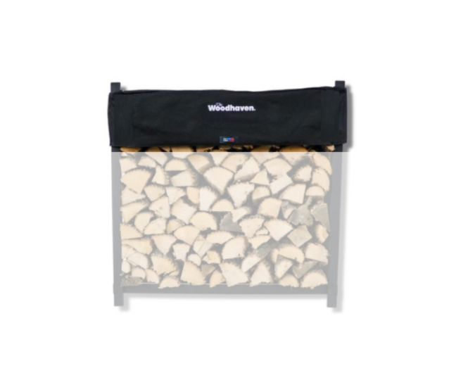 Load image into Gallery viewer, Standard Firewood Rack Seasoning Cover   USA Made   Woodhaven
