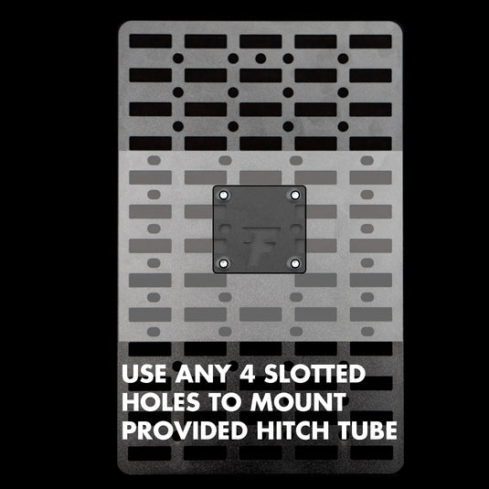 FastLab Spare Tire Carrier Molle Plate System For Spare Tire Carrier