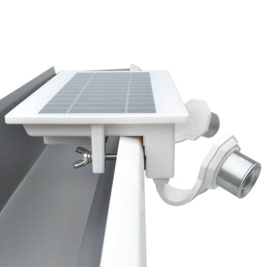 EZ Solar Home Security FLEXIT Spotlight - Gutter Mounted