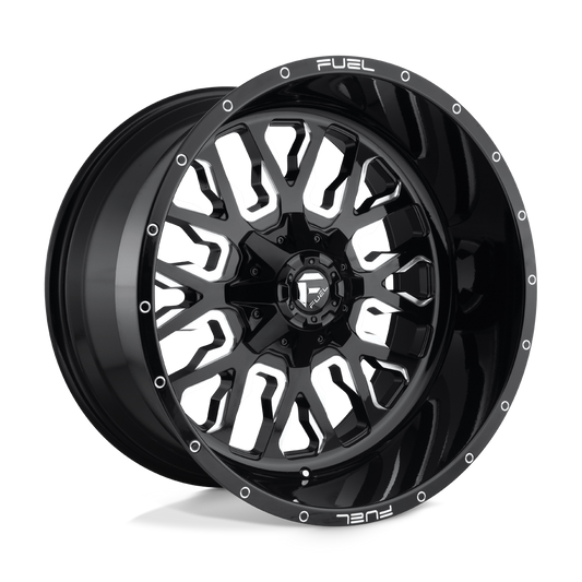 Fuel 1 Pc D611 Stroke Gloss Black Milled