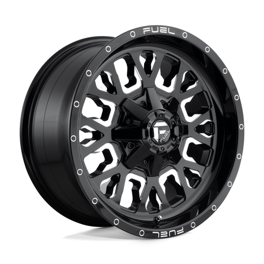 Fuel 1 Pc D611 Stroke Gloss Black Milled