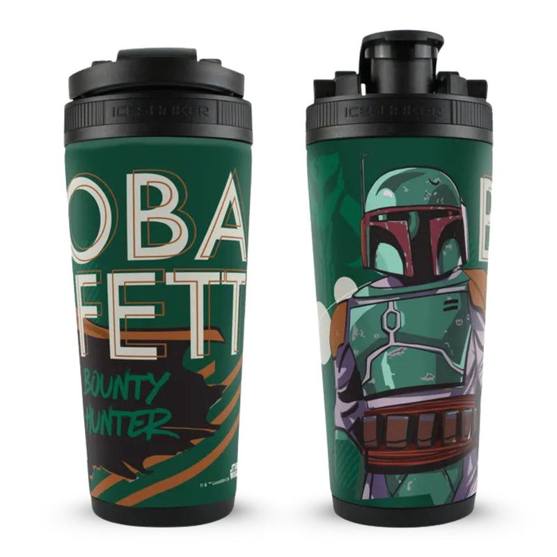 Load image into Gallery viewer, Star Wars Original Trilogy Boba Fett Bounty Hunter 4D Ice Shaker
