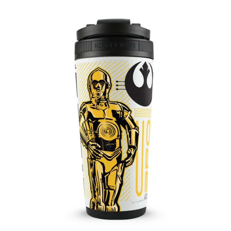 Load image into Gallery viewer, Star Wars Original Trilogy R2-D2 &amp; C-3PO Dynamic Duo 4D Ice Shaker
