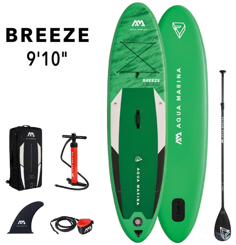 Load image into Gallery viewer, Aqua Marina BREEZE 9'10" Inflatable Paddle Board All-Around SUP
