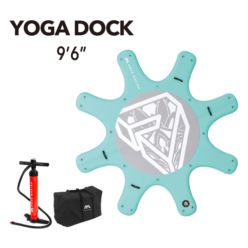 Load image into Gallery viewer, Aqua Marina YOGA DOCK 9'6" Inflatable Dock Fitness SUP
