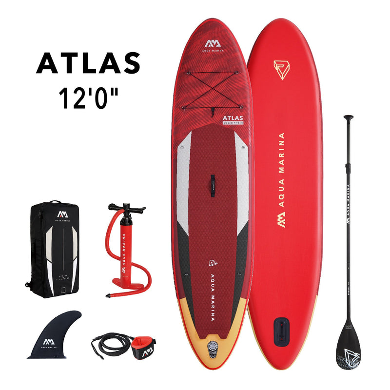 Load image into Gallery viewer, Aqua Marina ATLAS 12'0" Inflatable Paddle Board All-Around Advanced SUP

