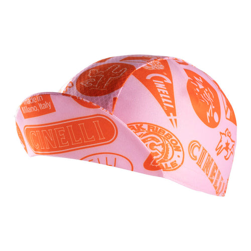 Cinelli Supercorsa Cycling Cap, Rose/White