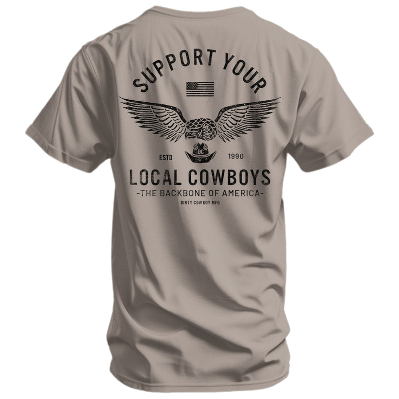 Load image into Gallery viewer, Support Your Local Cowboys Men&#39;s T-Shirt
