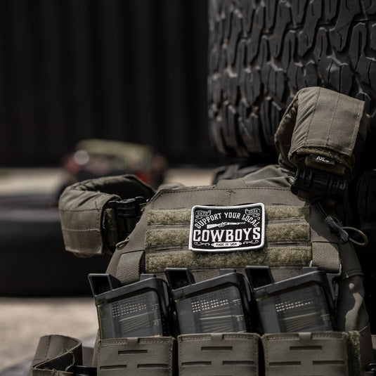 Support Your Local Cowboys Soft Velcro Patch