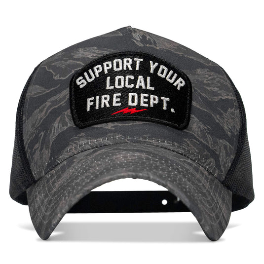 Support Your Local Fire Dept Patch Five Panel Breacher Snapback Hat