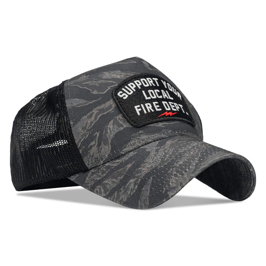 Support Your Local Fire Dept Patch Five Panel Breacher Snapback Hat