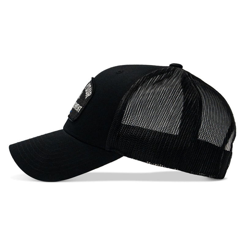 Load image into Gallery viewer, Support Your Local Law Enforcement Mid-Profile Snapback Hat
