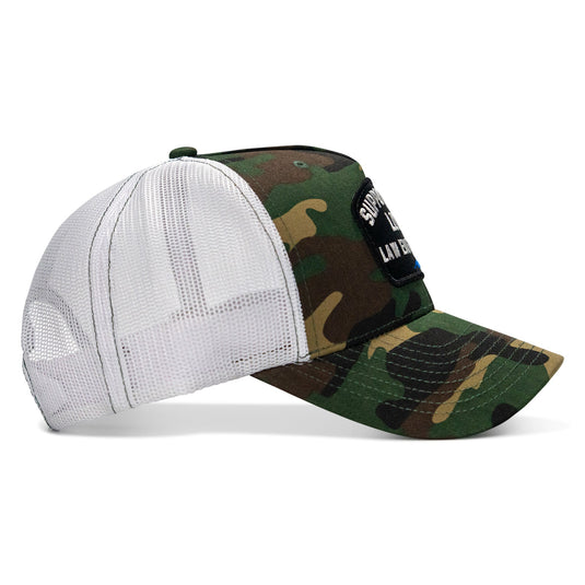 Support Your Local Law Enforcement Mid-Profile Snapback Hat