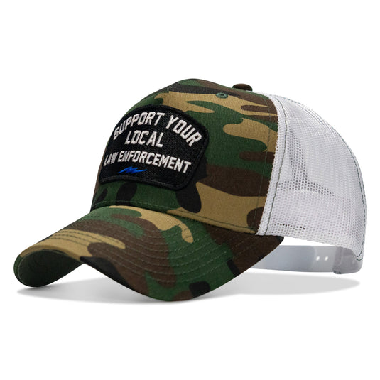 Support Your Local Law Enforcement Mid-Profile Snapback Hat
