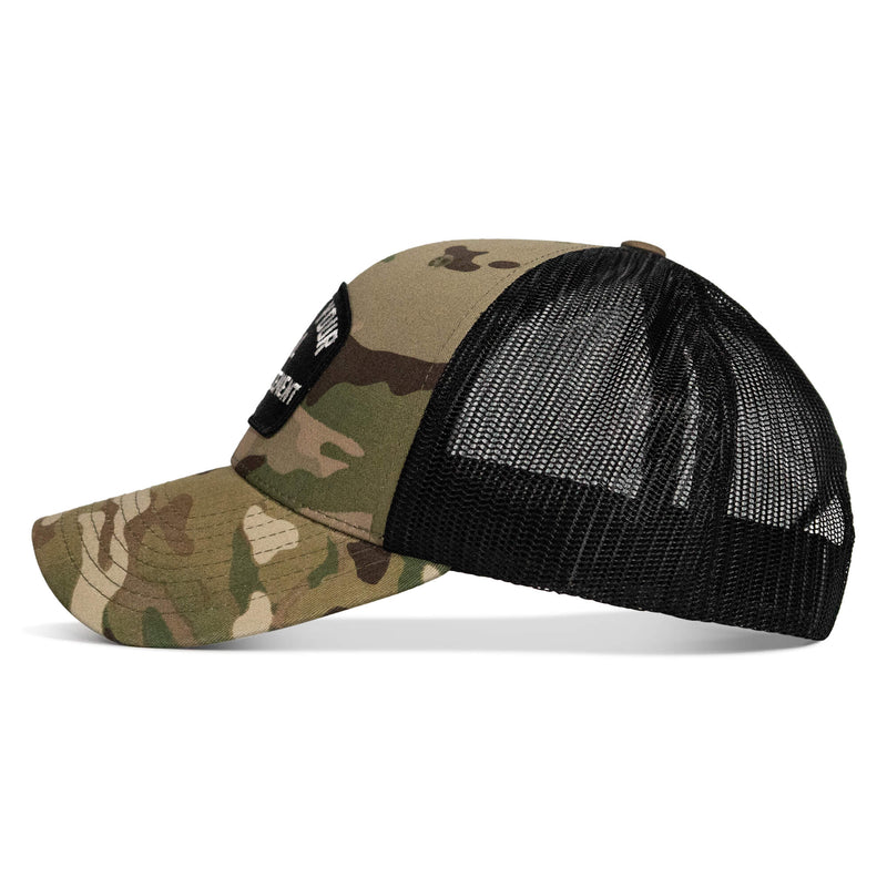 Load image into Gallery viewer, Support Your Local Law Enforcement Mid-Profile Snapback Hat
