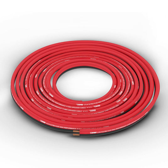 DS18 SW-16GA-100RB 16-GA Ultra Flex CCA Speaker Wire 100 Ft - Skoutley Outdoors LLC