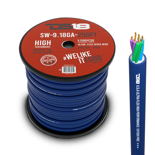 9 X 18-GA Speed Speaker Wire 250 Feet - Skoutley Outdoors LLC