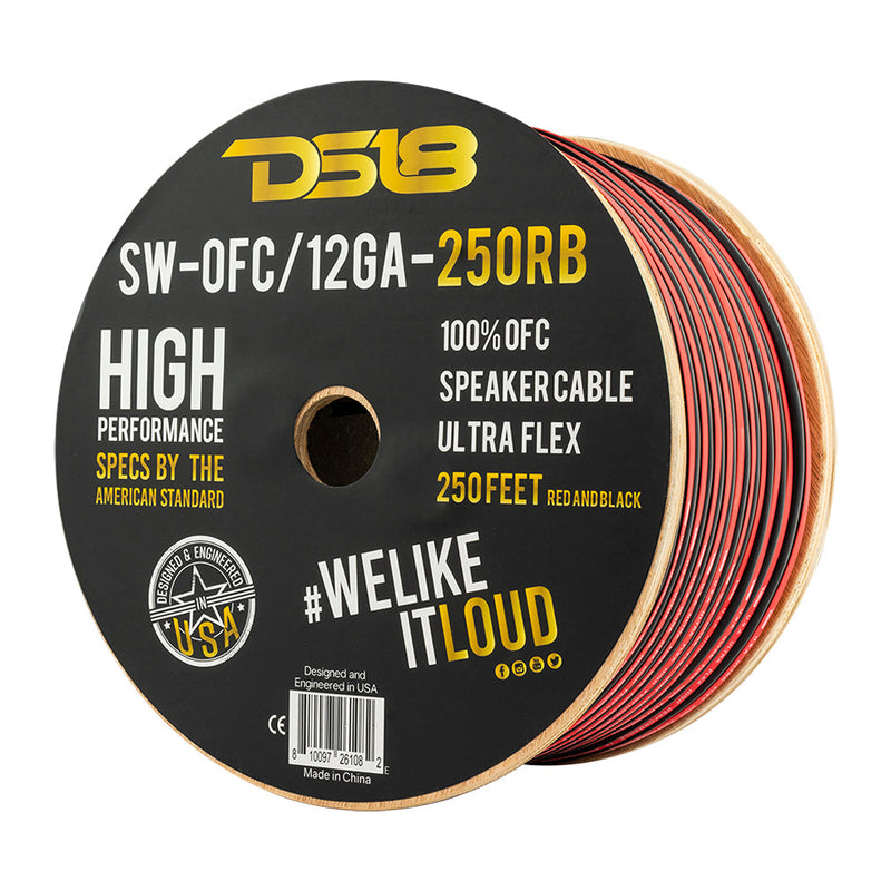 Load image into Gallery viewer, 12-GA OFC 100% Copper Speaker Wire 250 Feet
