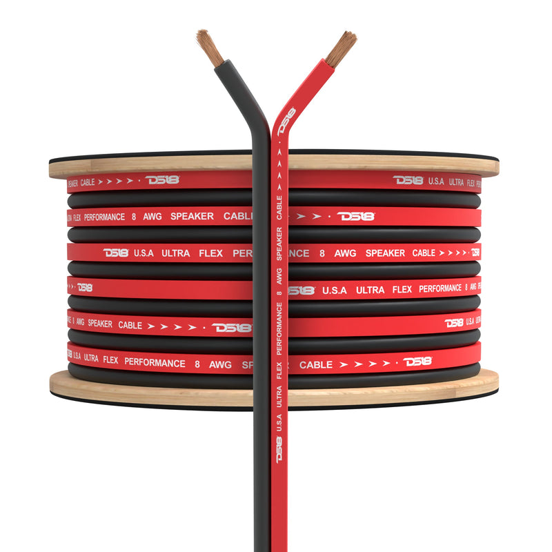 Load image into Gallery viewer, 8-GA OFC 100% Copper Speaker Wire 100 Feet
