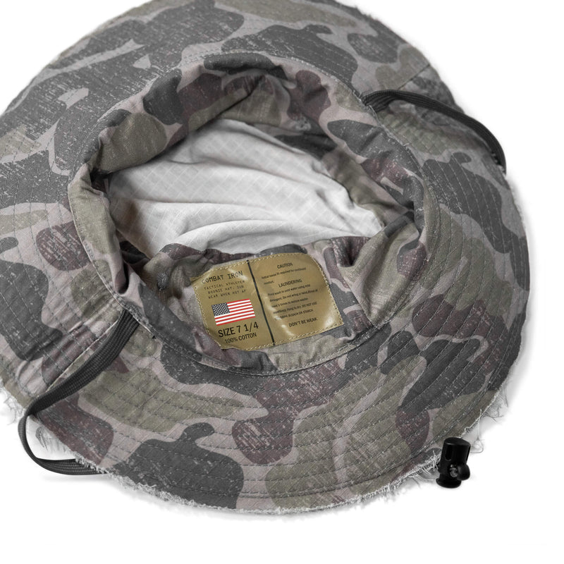 Load image into Gallery viewer, Distressed Ripstop Mid-Profile Tactical Boonie Hat

