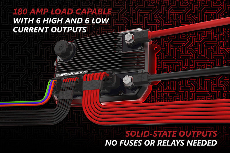 Load image into Gallery viewer, Alpha12 Digital Smart Switcher with 12-Outputs and Rollcage Mount
