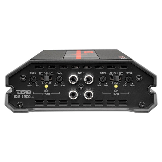 SXE Class A/B 4-Channel Full-Range Amplifier 4 x 60 RMS @ 4-Ohm 1200 Watts