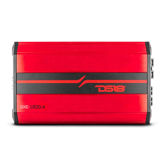 SXE Class A/B 4-Channel Full-Range Amplifier 4 x 60 RMS @ 4-Ohm 1200 Watts