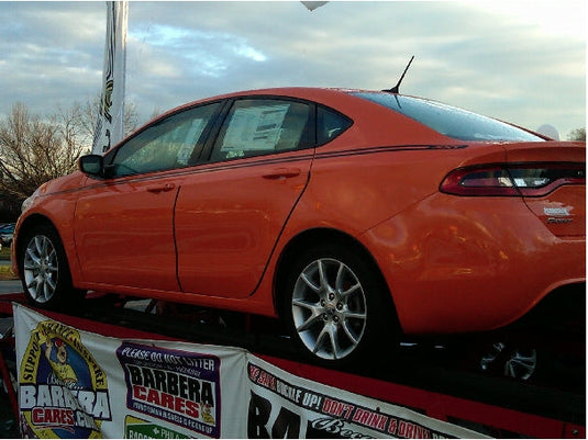 "SXT" Side Stripe Decals for 2013-2016 Dodge Dart (x2)