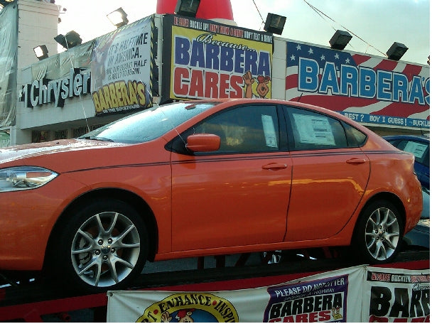 Load image into Gallery viewer, &quot;SXT&quot; Side Stripe Decals for 2013-2016 Dodge Dart (x2)
