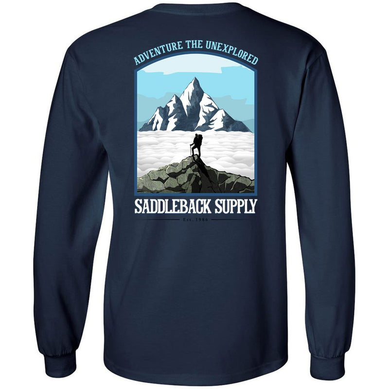 Load image into Gallery viewer, Adventure The Unexplored Long Sleeve Tee
