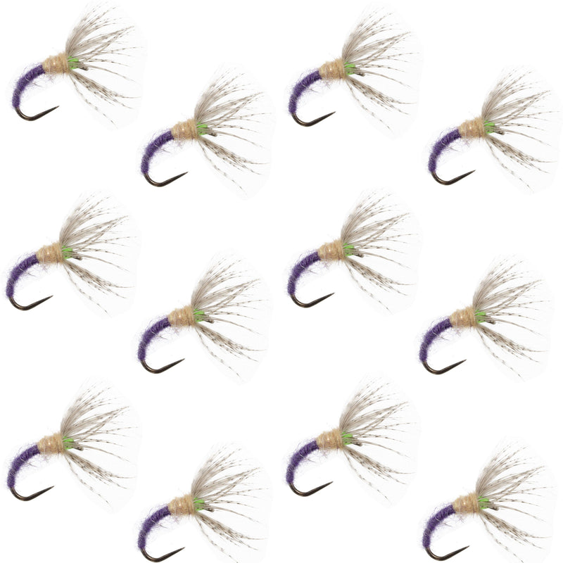 Load image into Gallery viewer, Grave Digger Sakasa Kebari - 12 Tenkara Flies - Size 14
