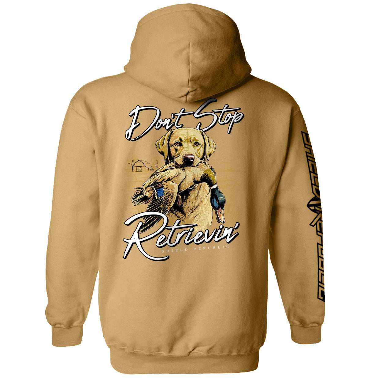 Don't Stop Retrievin Yellow Lab - Skoutley Outdoors LLC