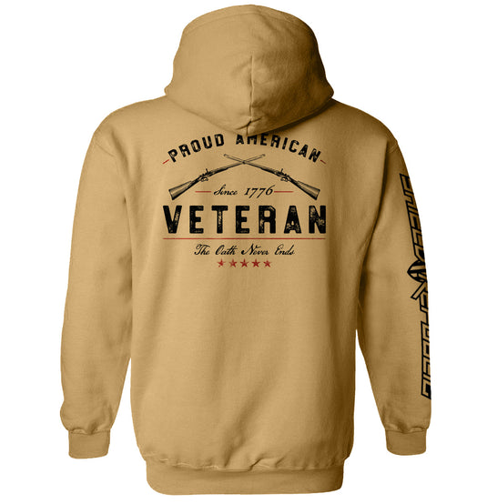 Proud American Veteran The Oath Never Ends