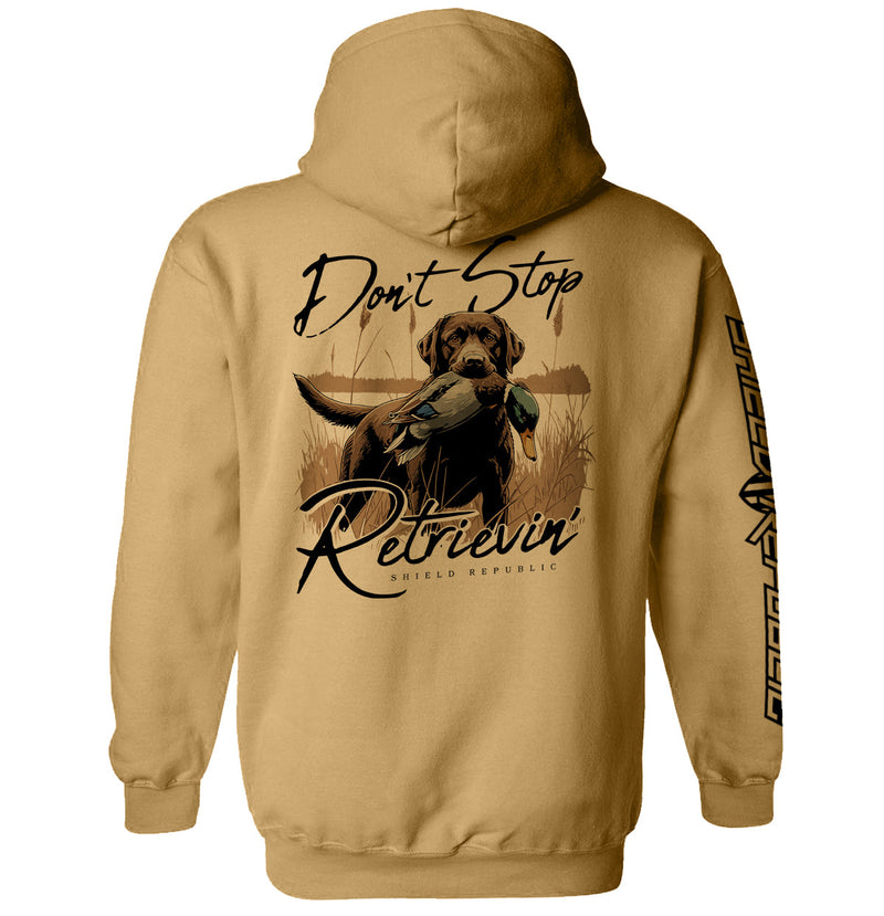 Load image into Gallery viewer, Don't Stop Retrievin' Chocolate Lab
