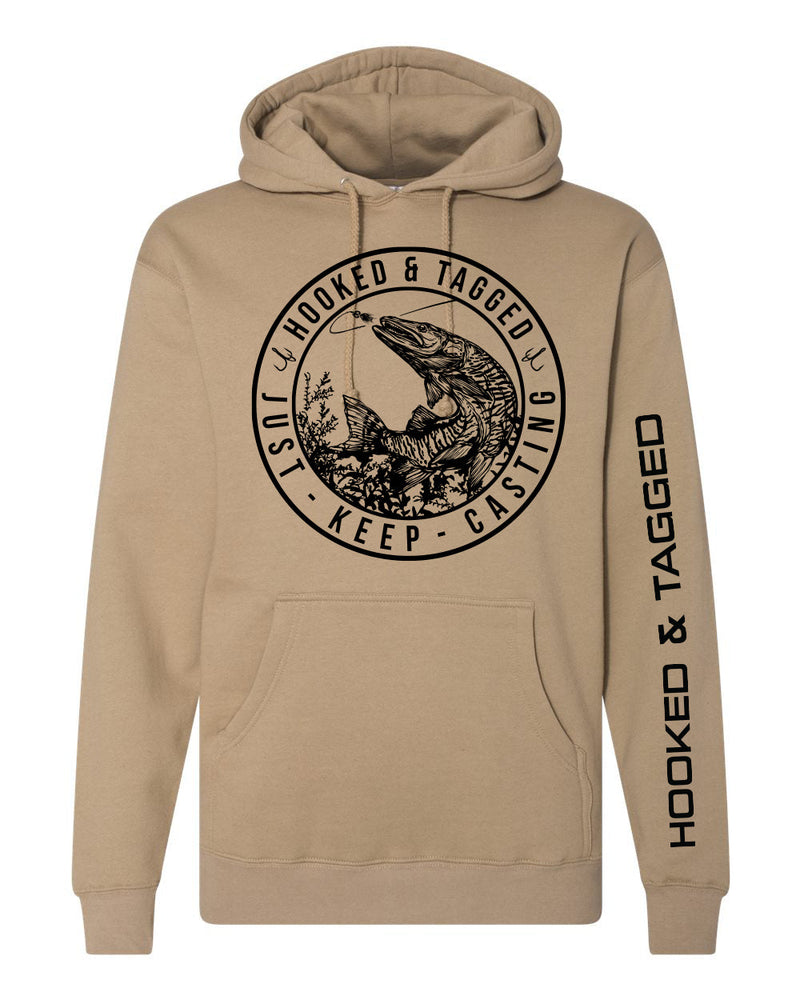Load image into Gallery viewer, Just Keep Casting Hoodie
