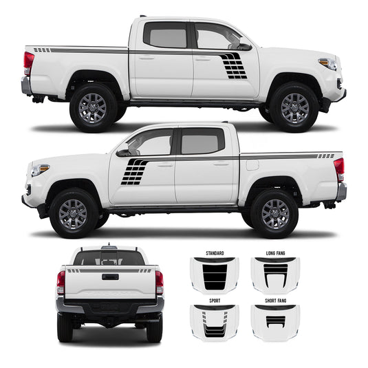 2016-2023 Tacoma Checkered Stripe Kit