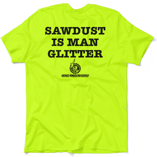 Sawdust - Safety Yellow T-Shirt