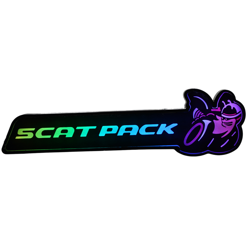 Load image into Gallery viewer, Scatpack LED Emblem Badge (Multicolor Flow)
