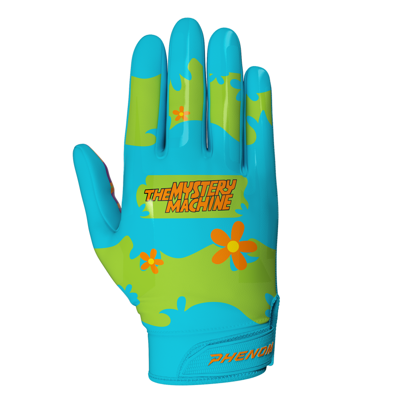 Load image into Gallery viewer, Scooby-Doo Football Gloves – VPS1 by Phenom Elite
