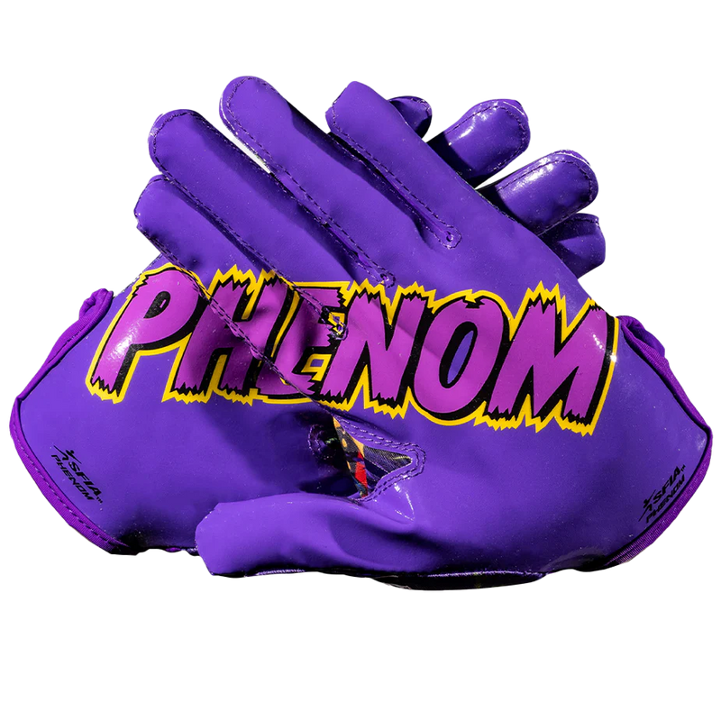 Load image into Gallery viewer, Scooby-Doo 'Unmasked' Football Gloves - VPS1 by Phenom Elite
