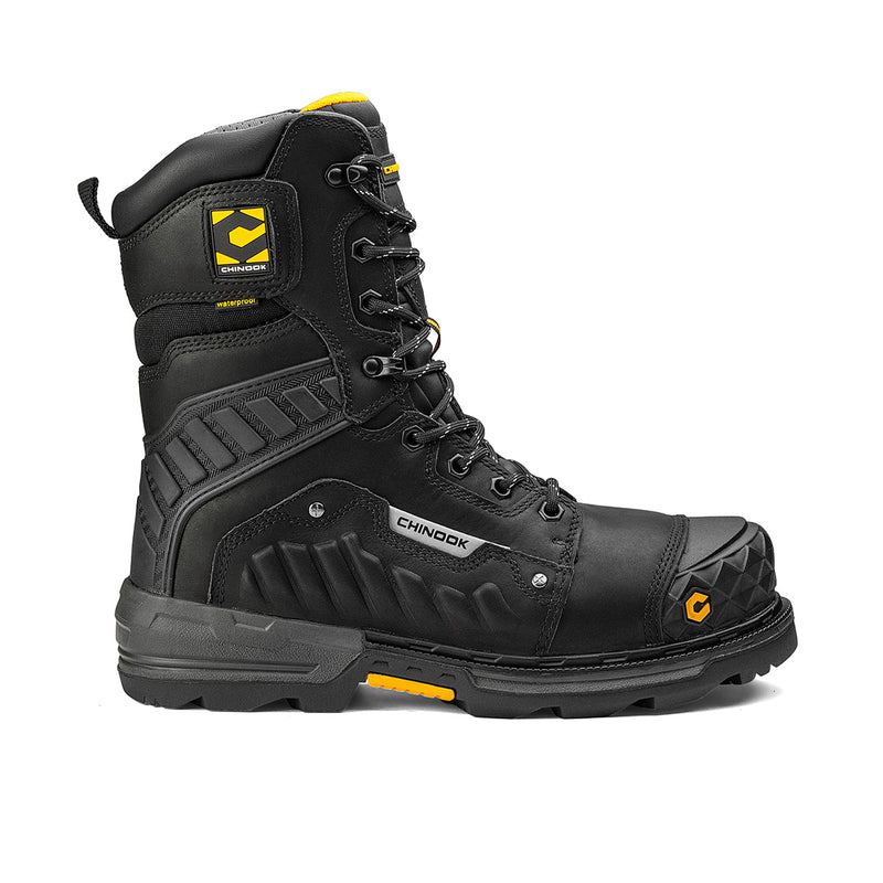 Load image into Gallery viewer, Scorpion 9” Composite Toe Men’s Waterproof Work Boot - Black

