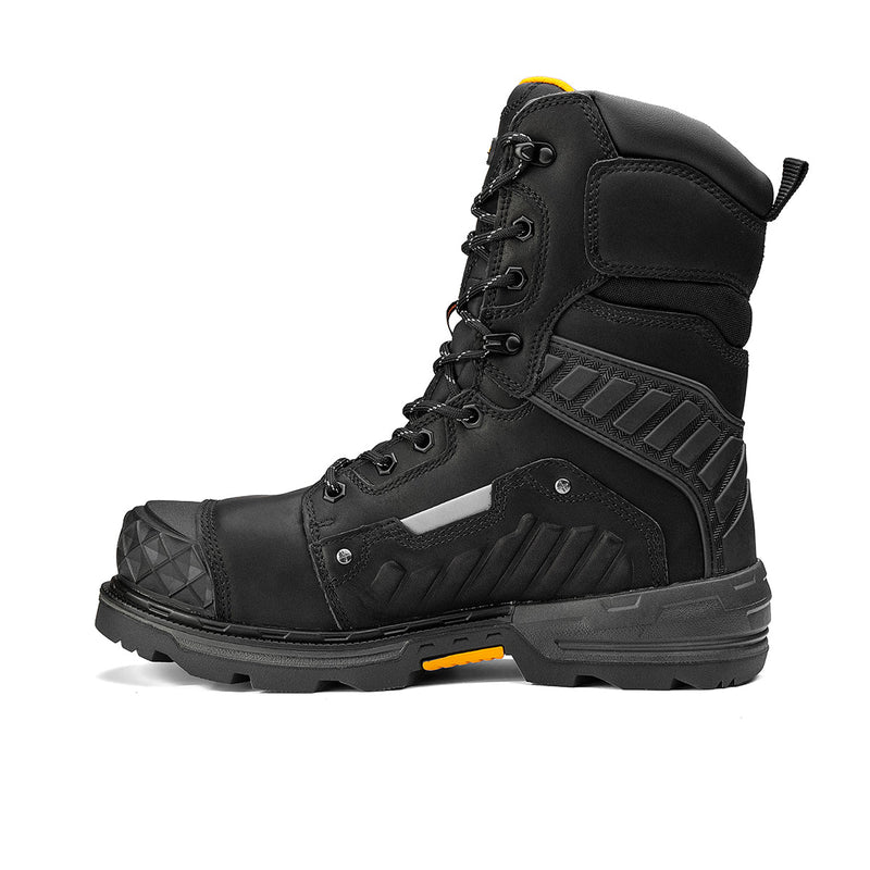 Load image into Gallery viewer, Scorpion 9” Composite Toe Men’s Waterproof Work Boot - Black
