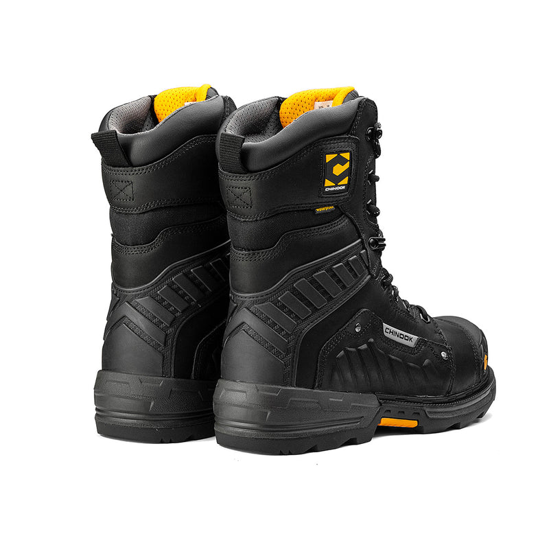 Load image into Gallery viewer, Scorpion 9” Composite Toe Men’s Waterproof Work Boot - Black

