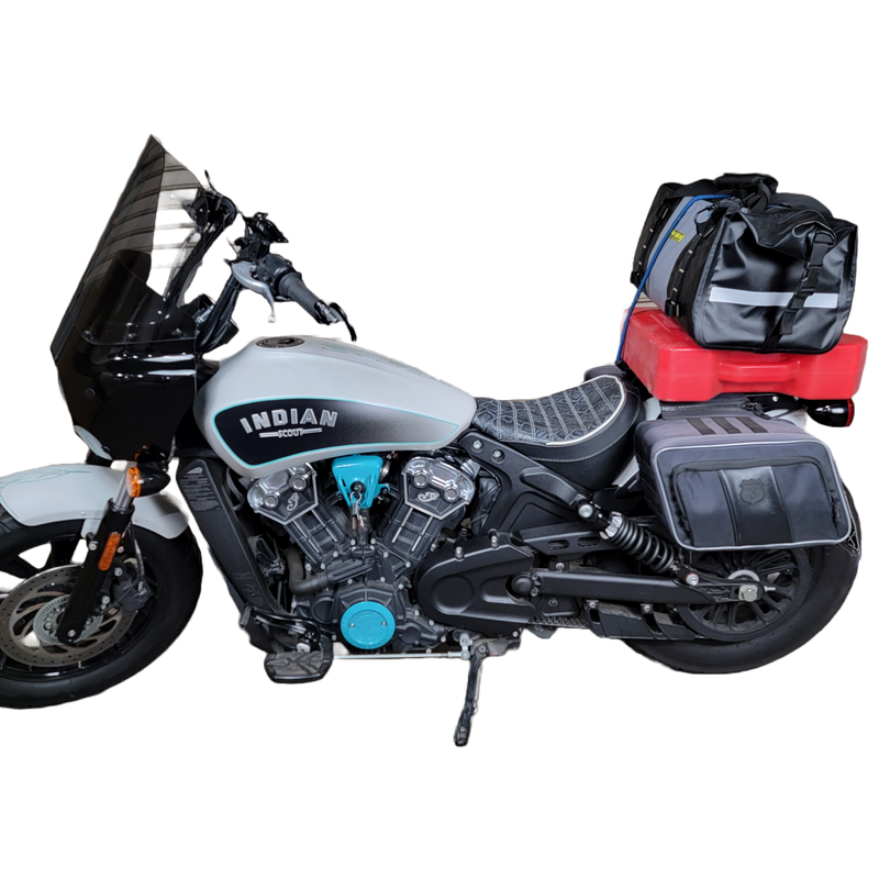 Load image into Gallery viewer, Indian Scout Bobber / Rogue Luggage Rack by Fastlab
