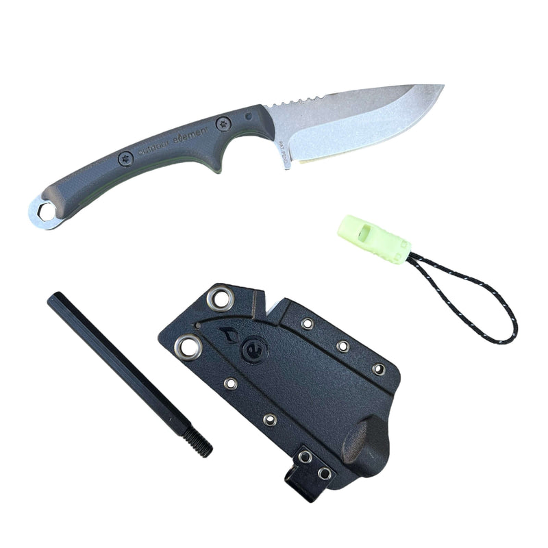 Load image into Gallery viewer, Scout Feather Adventure Survival Knife
