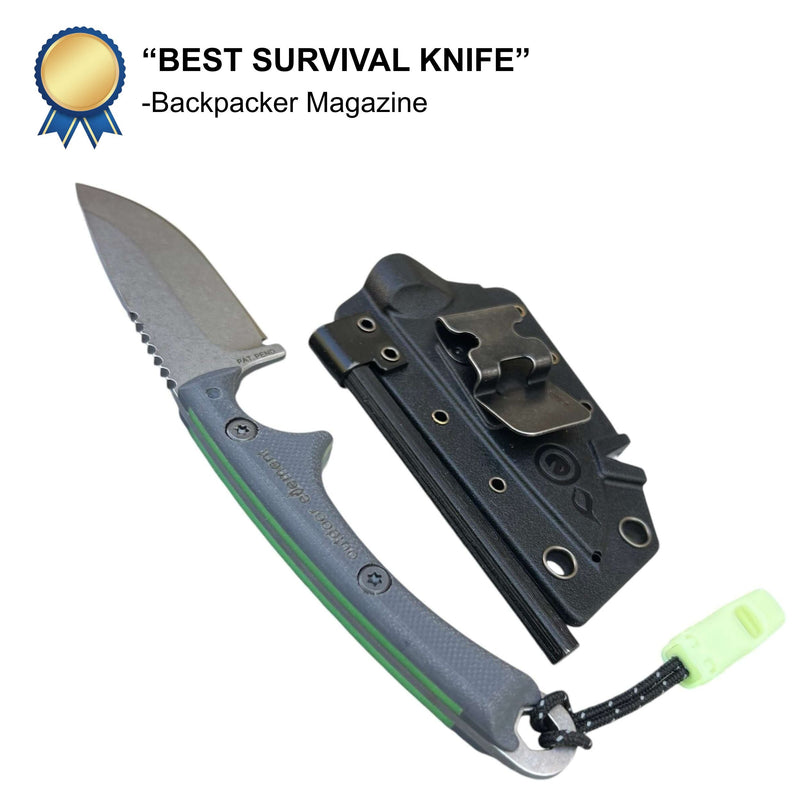 Load image into Gallery viewer, Scout Feather Adventure Survival Knife
