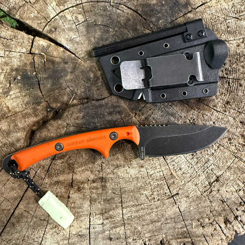 Load image into Gallery viewer, Scout Feather Adventure Survival Knife
