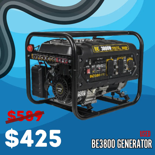 3,800 Watt Generator - BE3800
